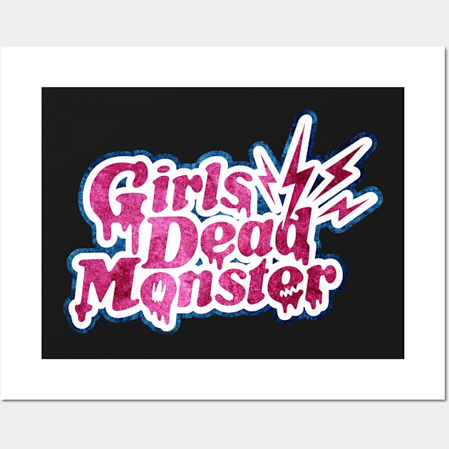 Girls Dead Monster symbol Wall Art by Rebellion10